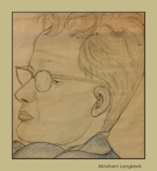 Tekening Abraham Lengkeek