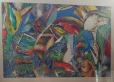 Collage met gezichten en koppen 